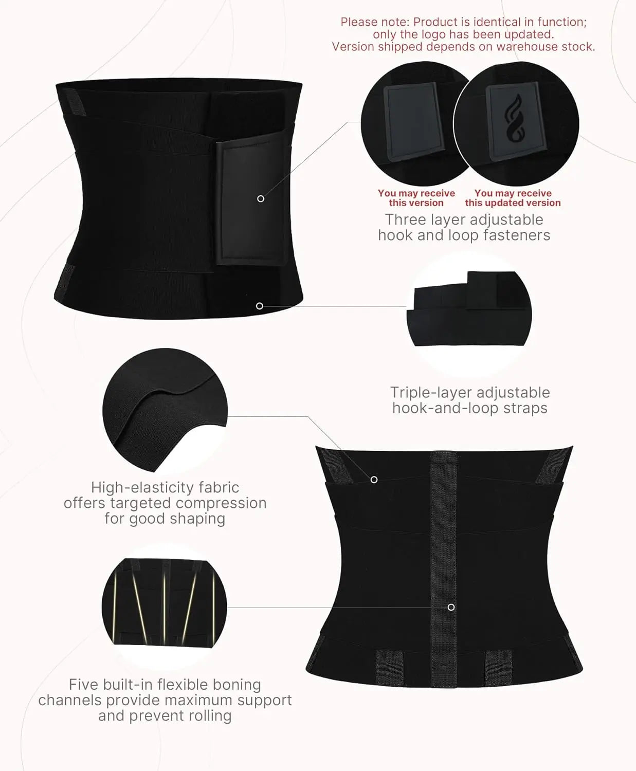 Waist Trainer Workout Waist Cincher slimming waist Trimmer Belt Tummy Control Body Shaper Triple Wrap Women and Men