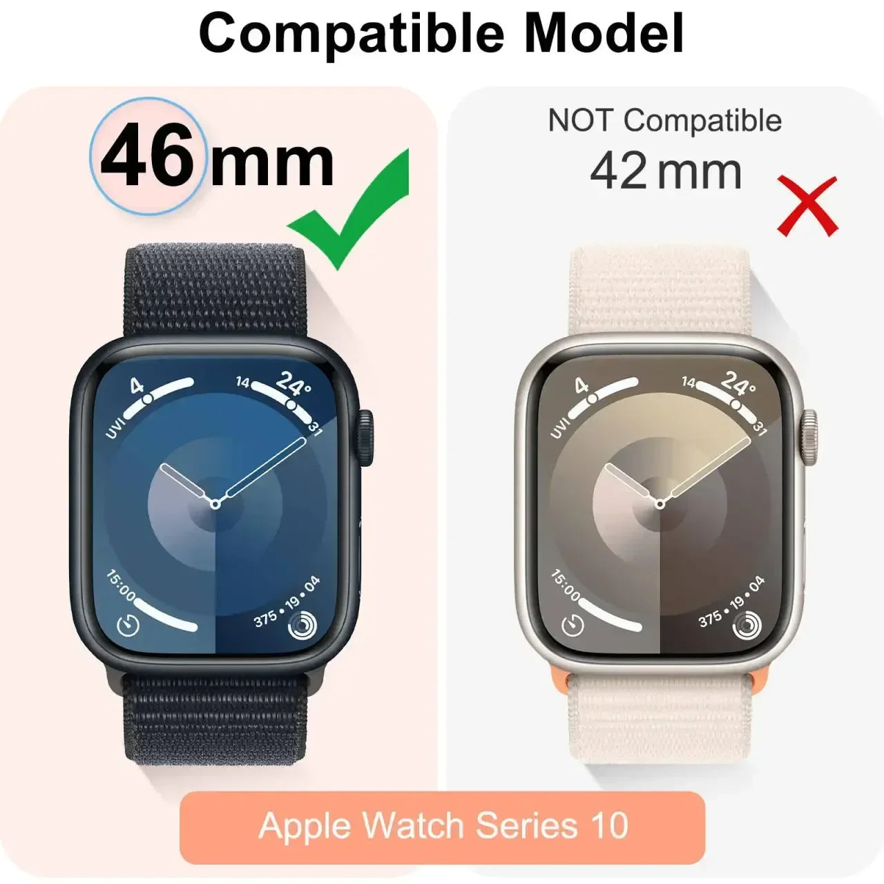 Tempered Glass+Case for Apple Watch Series 10 42mm 46mm Matte PC Bumper Screen Protector for Apple Watch Accessories Series 10