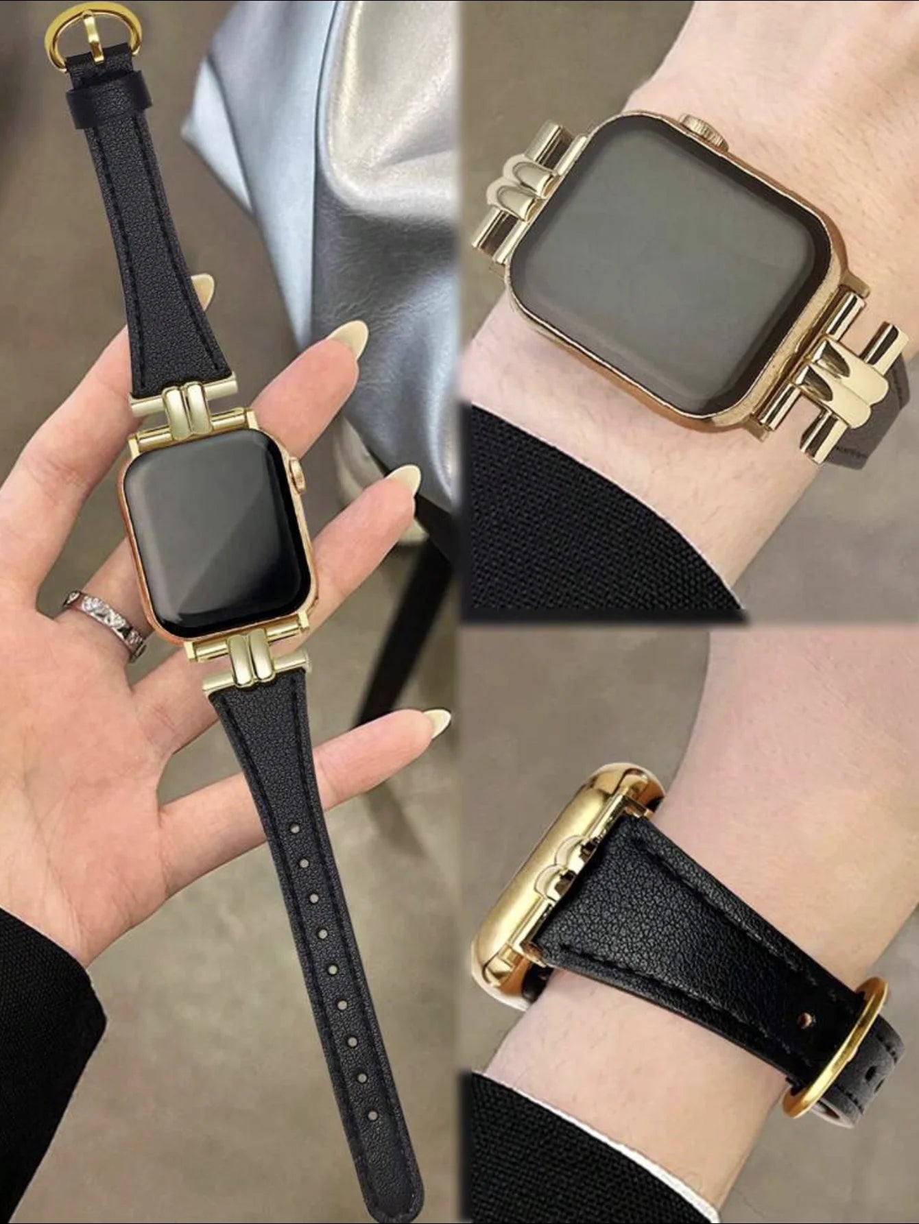 Correa For Apple Watch Band For Women 40mm 41mm 42mm 44mm 45mm 46mm 49mm , Strap For Apple Watch Watchband Series 11/10/9/8/7
