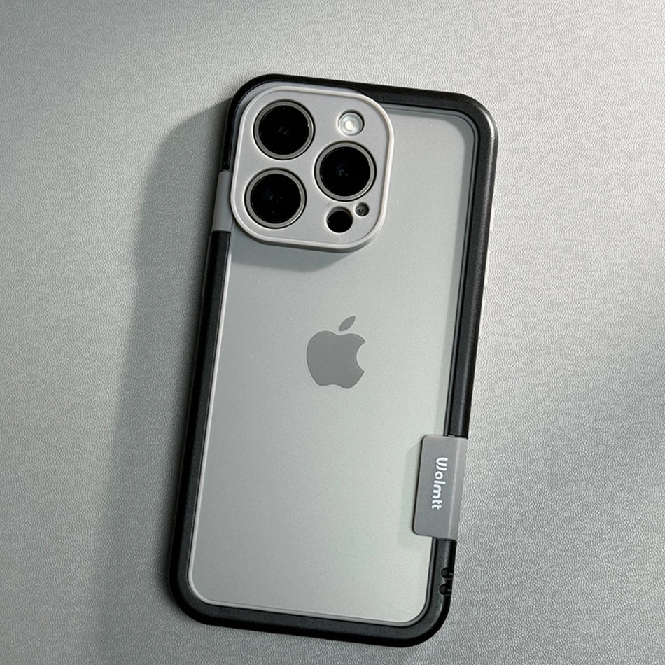 Shockproof Soft Silicone Frame Phone Case for iPhone 17 Pro Max 13 14 15 16 Plus NoBack Heat Dissipation Protection Bumper Cover