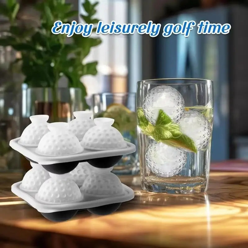Diamond-shaped crystal ball ice mold, large spherical silicone round ice mold, fun shaped ice cube tray with transparent funnel-