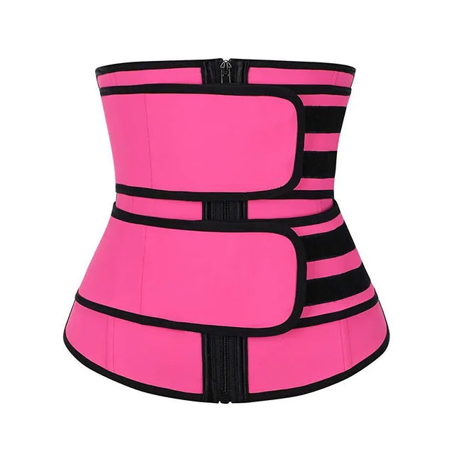 Waist Trainer Plus Size for Women Sports Girdle Corset Slimming Belly Body Shaper Sweat Trimmer Belt Slimmer Weight Loss Belts