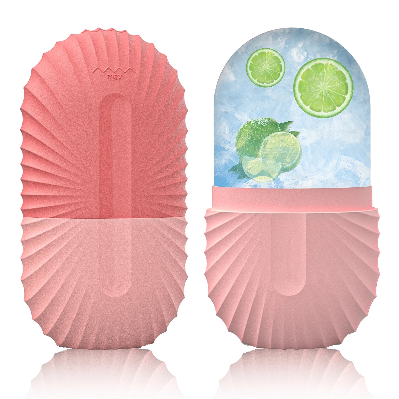 silicone face ice cube mold for Beauty and Skin Care silicon face ice roller