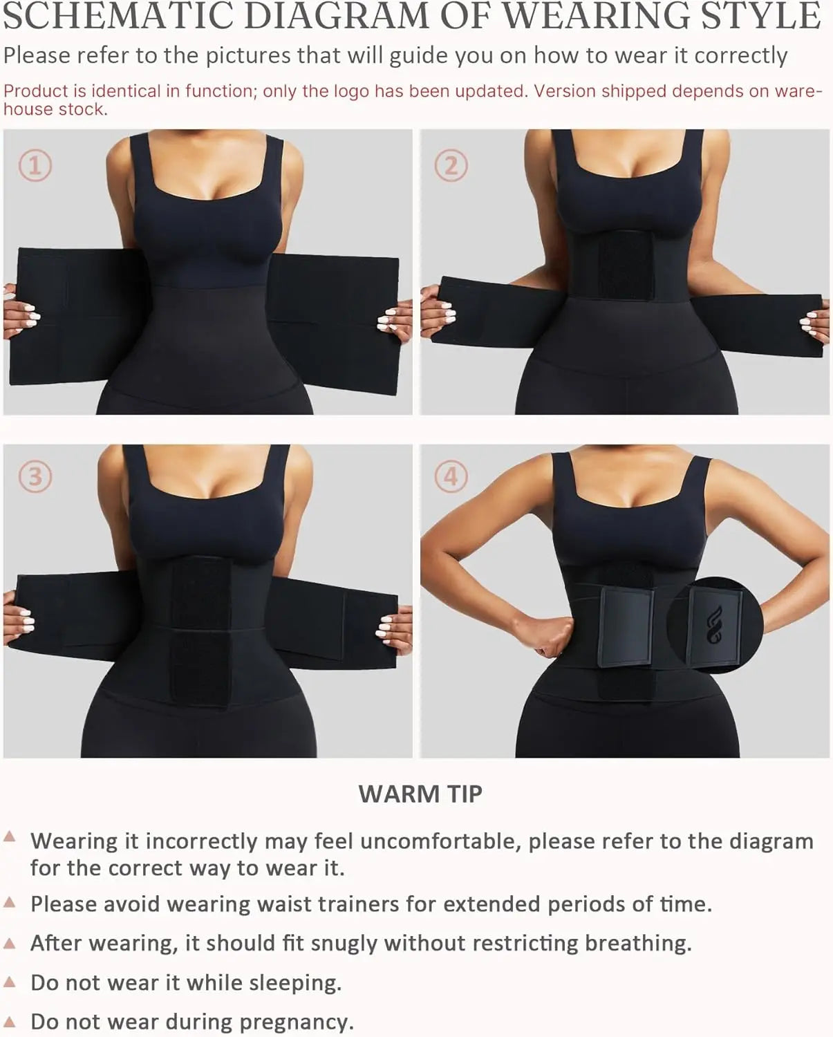 Waist Trainer Workout Waist Cincher slimming waist Trimmer Belt Tummy Control Body Shaper Triple Wrap Women and Men