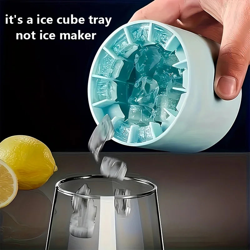 Silicone Cube of Ice Mold Makes Ice Easily And Creates Perfectly Shaped Ice Cubes Household Kitchen Refrigerator Additions
