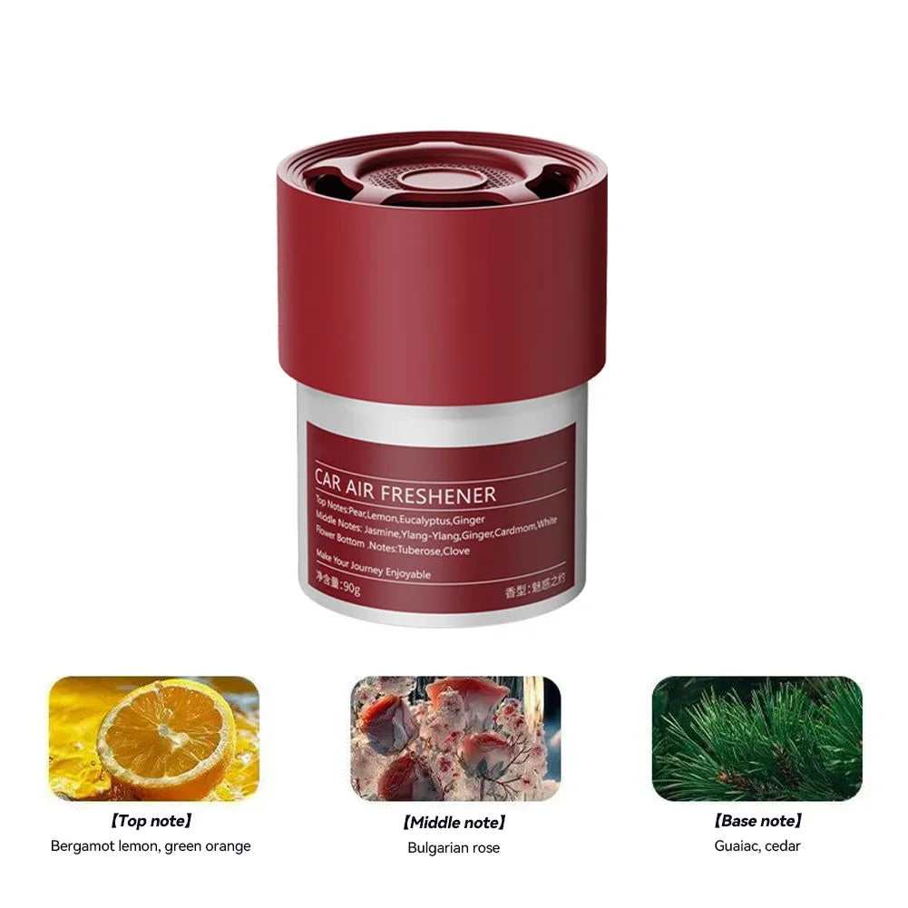 Car Air Freshener Solid Perfume Diffuser