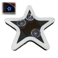 Solar Powered Solar Car Window Lights Car Accessories Star Shaped Wireless Star Car Lights Auto On Off Car Atmosphere Lights