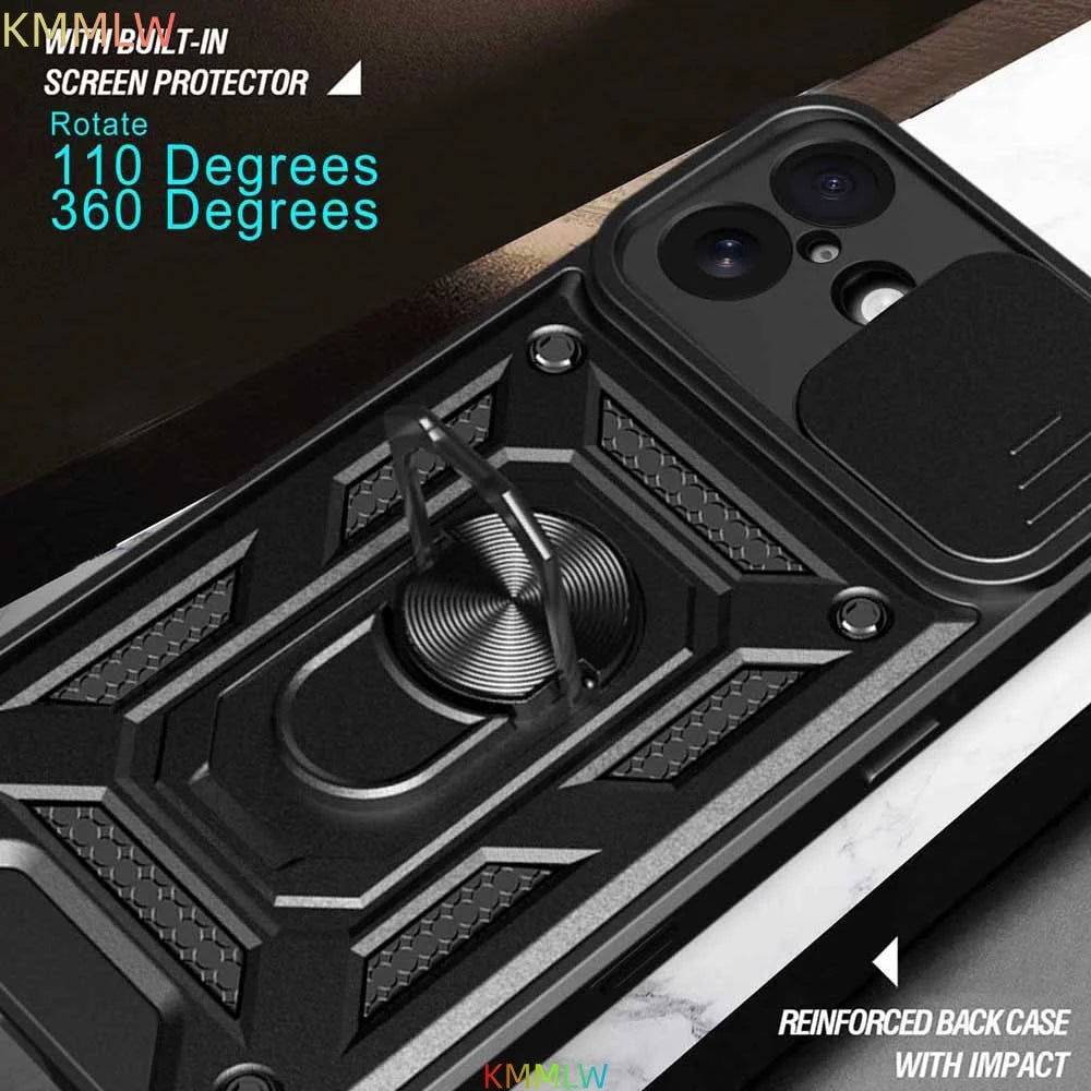 Shockproof Armor Case For iPhone 17 Car Holder Phone Cover for iPhone17 5G Camera Lens Protection Fundas for iPhone17