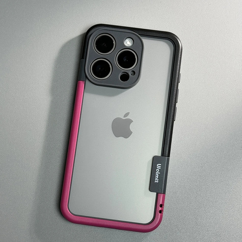 Shockproof Soft Silicone Frame Phone Case for iPhone 17 Pro Max 13 14 15 16 Plus NoBack Heat Dissipation Protection Bumper Cover